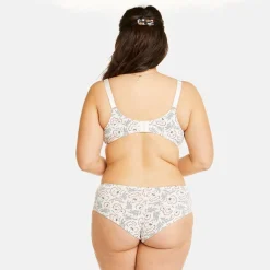 Soutien-gorge à armatures grand maintien multico ivoire Palanquin multicolore