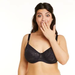 Soutien-gorge à armatures grand maintien gris Paix