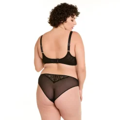 Soutien-gorge à armatures grand maintien noir Samsara