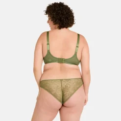 Soutien-gorge à armatures grand maintien kaki Masque vert