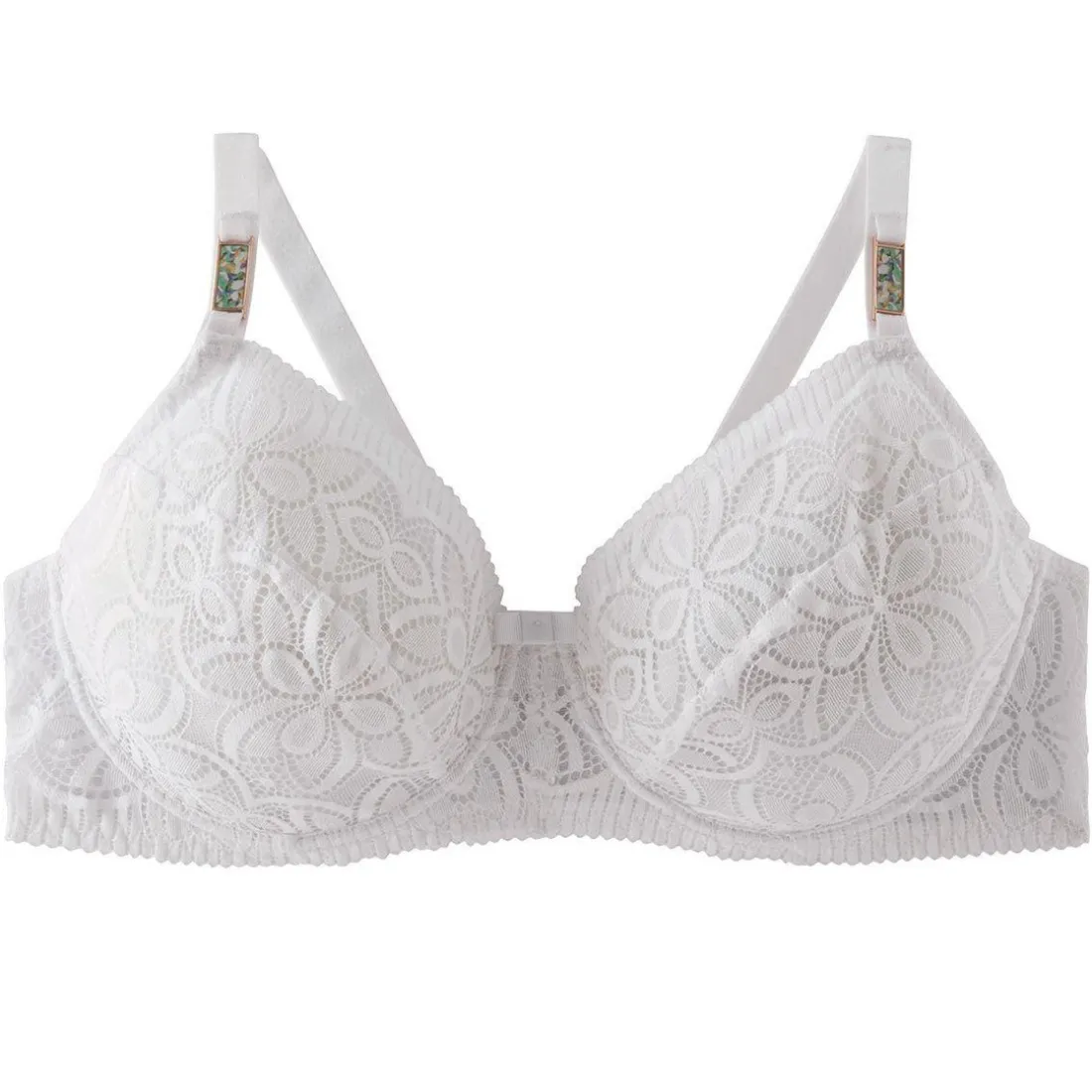 Soutien-gorge à armatures grand maintien blanc Roulotte