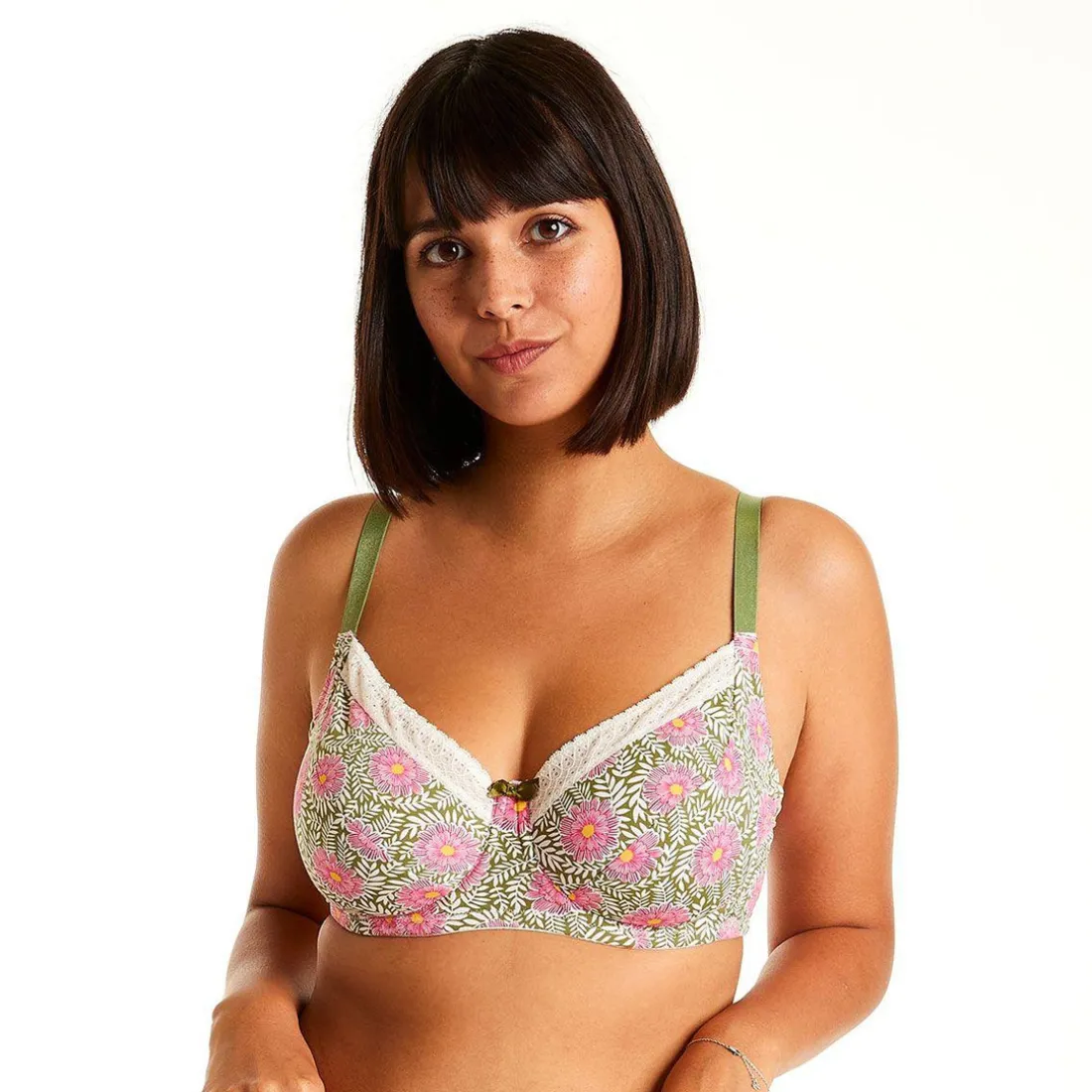 Soutien-gorge à armatures ivoire Echo blanc