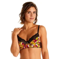 Soutien-gorge à armatures jaune Shaker