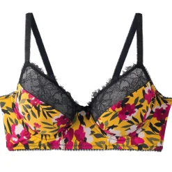 Soutien-gorge à armatures jaune Shaker