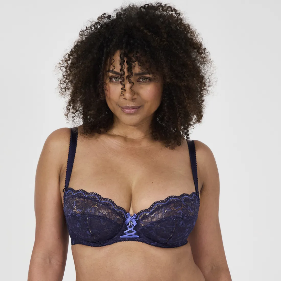Soutien-gorge à armatures marine bleu