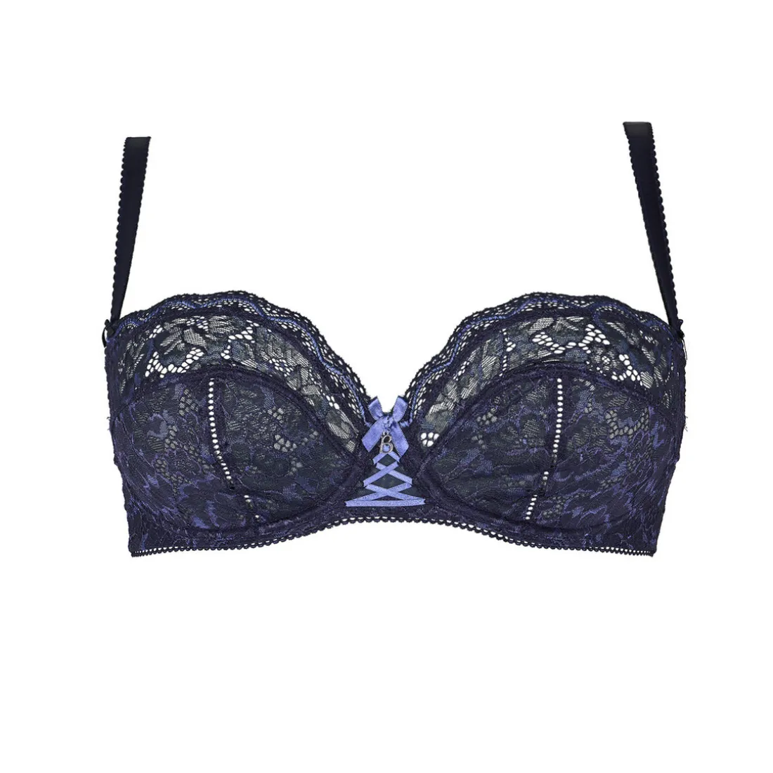 Soutien-gorge à armatures marine bleu