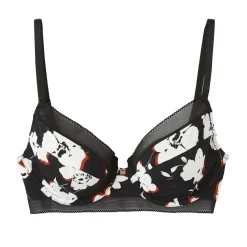Soutien-gorge à armatures noir Cookie