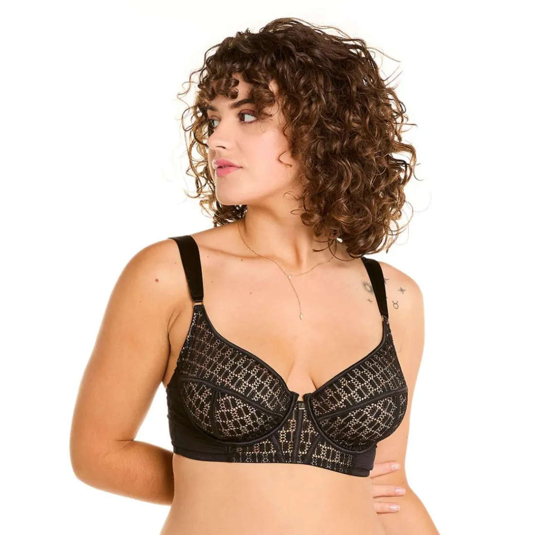 Soutien-gorge à armatures noir Merveilleux
