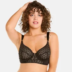 Soutien-gorge à armatures noir Merveilleux