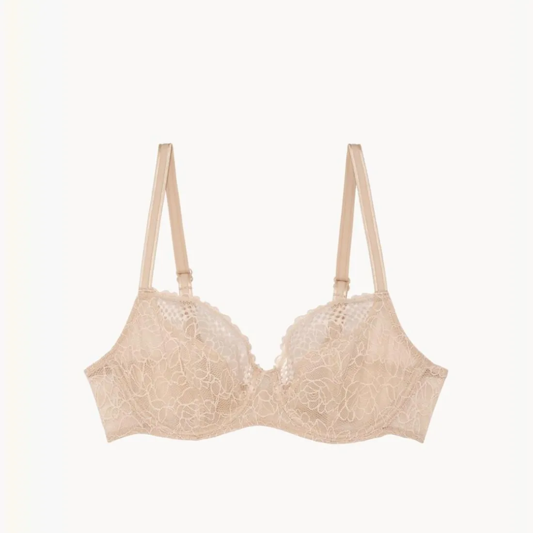 Soutien-gorge à armatures or beige
