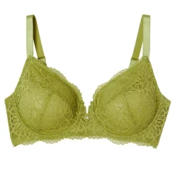 Soutien-gorge à armatures vert Fougère