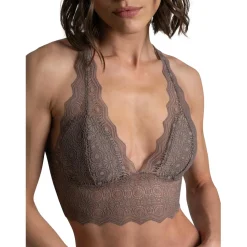 Soutien-gorge à coques fines sans armatures - Gris