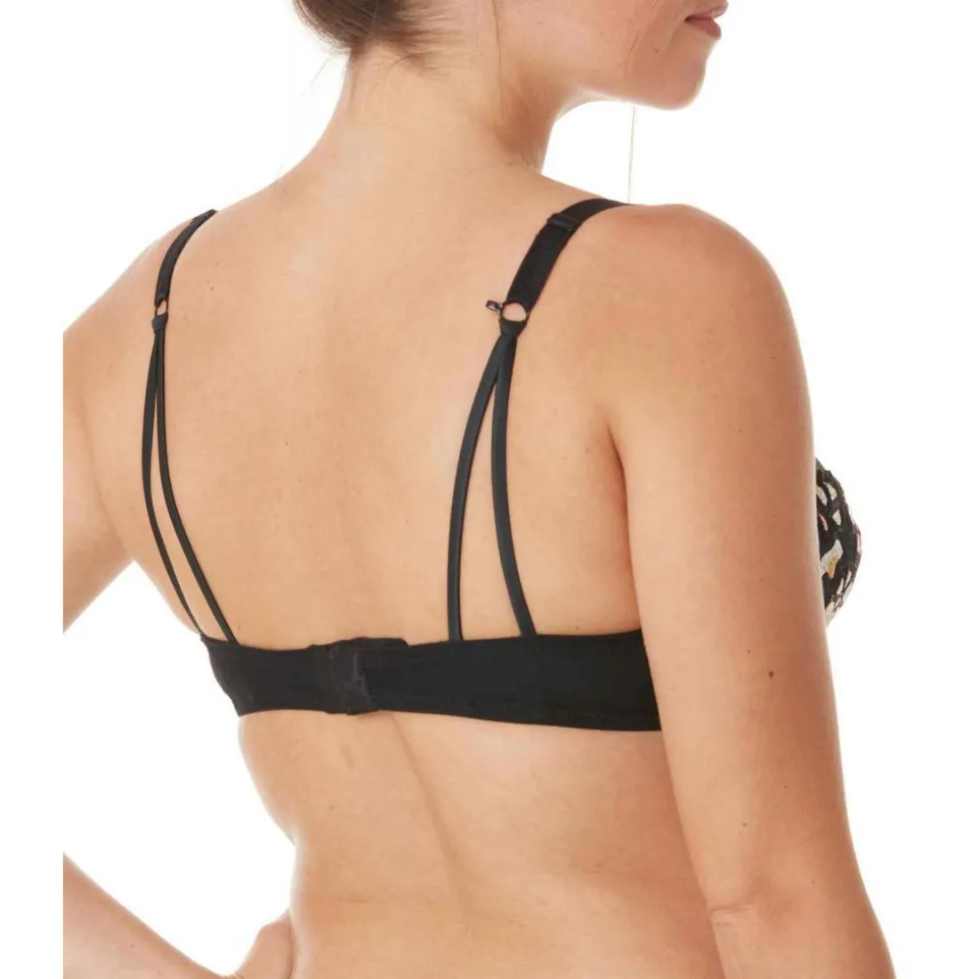Soutien-gorge allaitement armatures noir Cache Coeur Lingerie