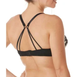 Soutien-gorge allaitement armatures noir Cache Coeur Lingerie