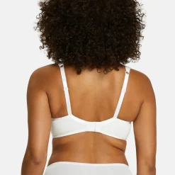 Soutien-gorge allaitement sans armatures ivoire Sans Complexe Maternité en coton