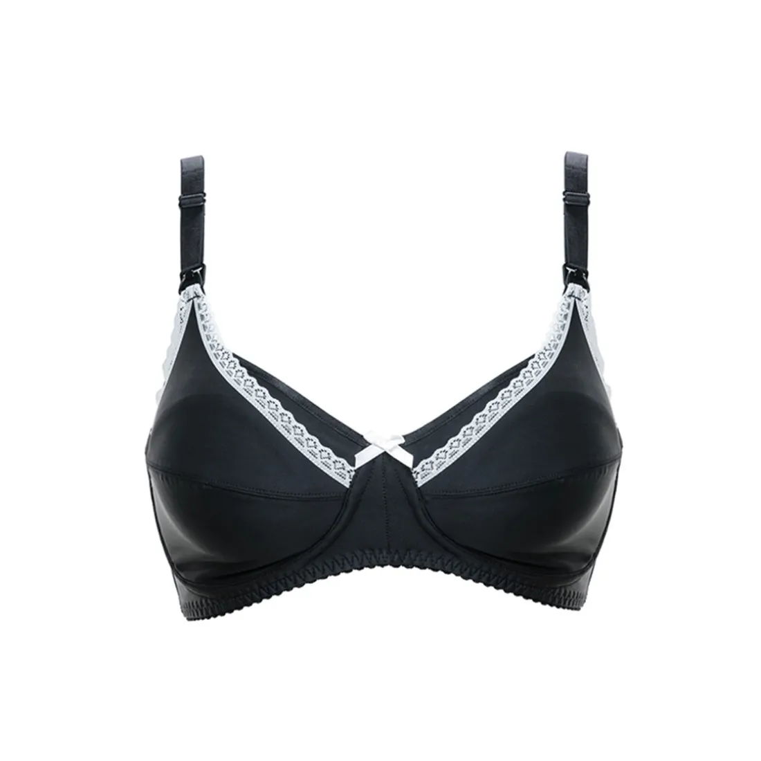 Soutien-gorge allaitement sans armatures noir Sans Complexe Maternité
