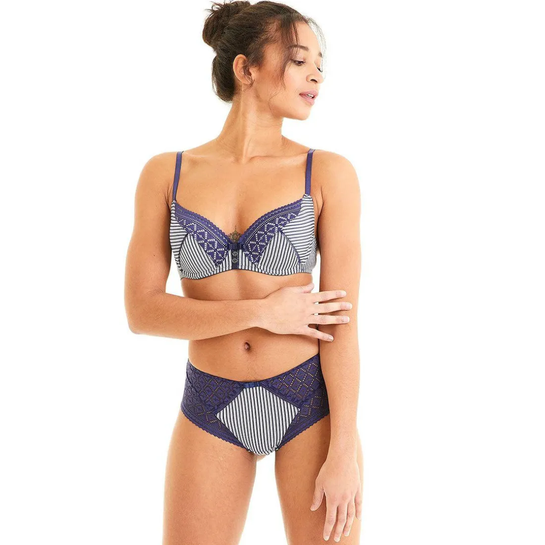 Soutien-gorge Ampliforme Armatures - Bleu