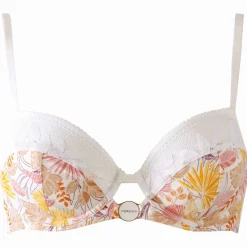 Soutien-gorge ampliforme coque moulée ivoire Anais