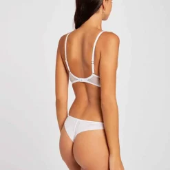 Soutien-gorge ampliforme coque moulée blanc Kim