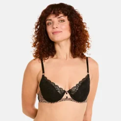 Soutien-gorge ampliforme coque moulée noir Samsara
