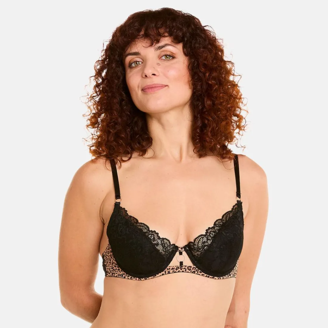 Soutien-gorge ampliforme coque moulée noir Samsara