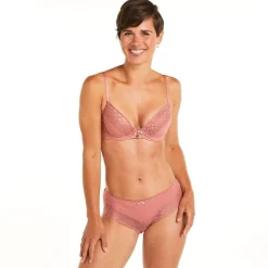 Soutien-gorge ampliforme coque moulée terracotta Palanquin marron