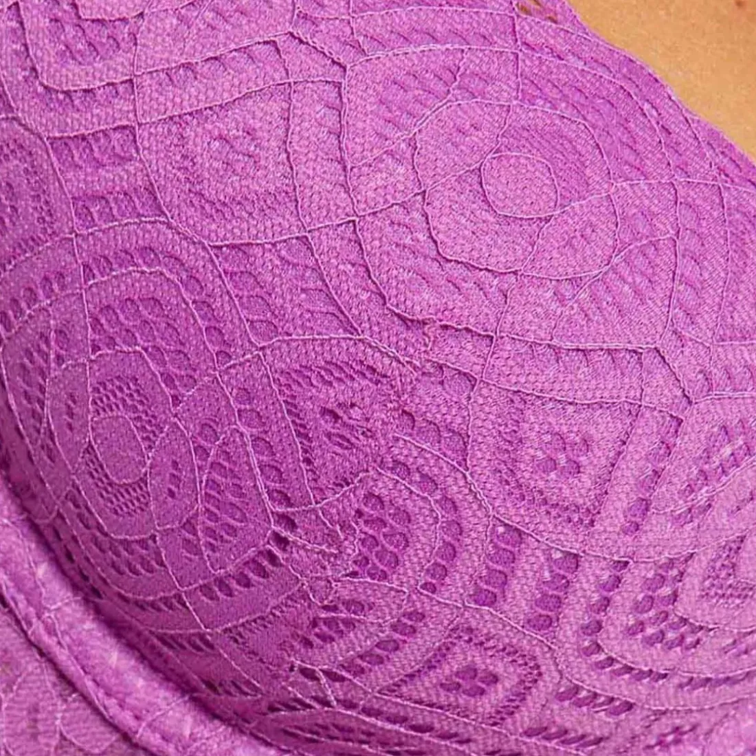 Soutien-gorge ampliforme coque moulée violet Gwen