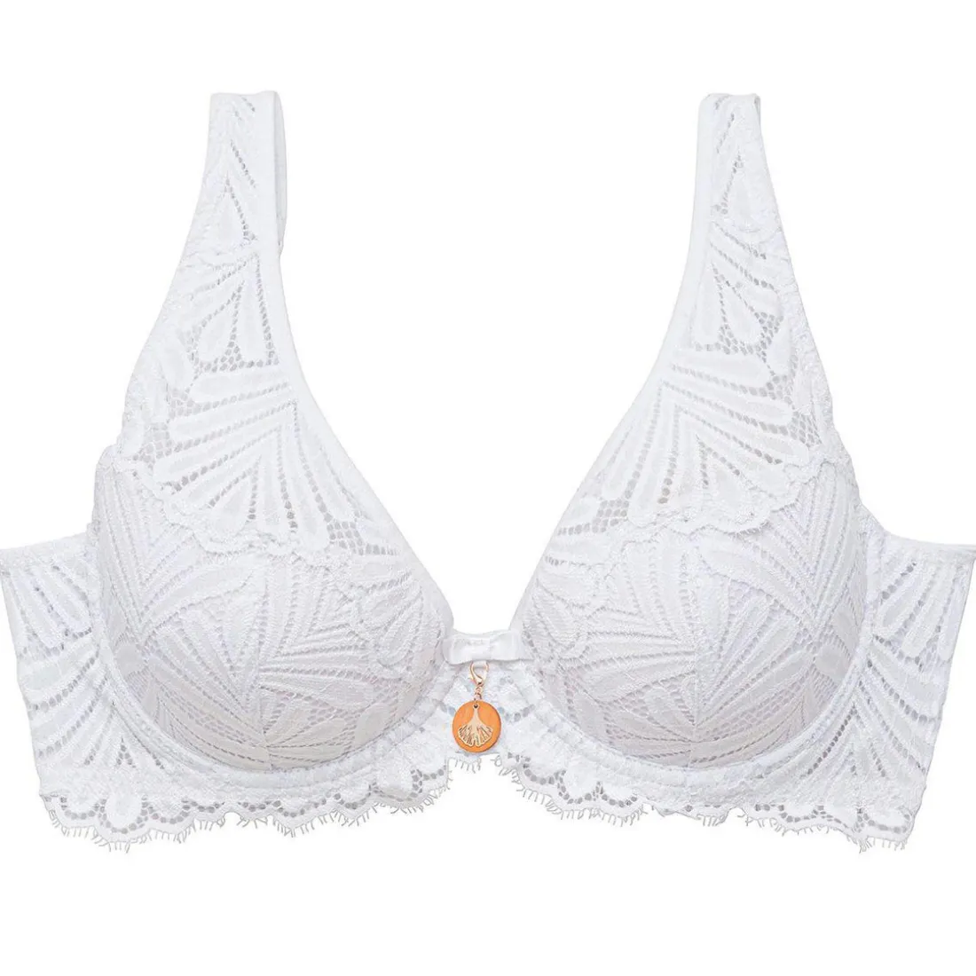 Soutien-gorge ampliforme coque moulée blanc Tsar