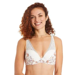 Soutien-gorge ampliforme coque moulée multico ivoire Etoile