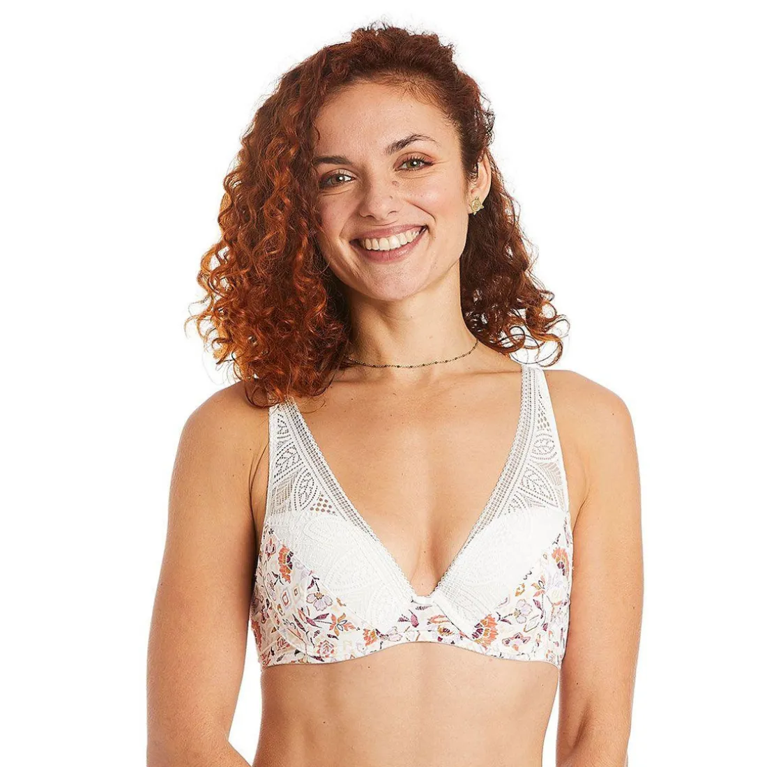 Soutien-gorge ampliforme coque moulée multico ivoire Etoile