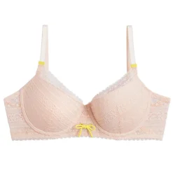 Soutien-gorge ampliforme coque moulée poudre Libre-rose