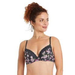 Soutien-gorge ampliforme coque moulée multico gris Tarot