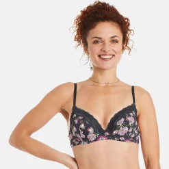 Soutien-gorge ampliforme coque moulée multico gris Tarot