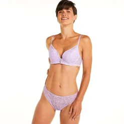 Soutien-gorge ampliforme coque moulée lilas Entracte violet