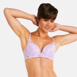 Soutien-gorge ampliforme coque moulée lilas Entracte violet