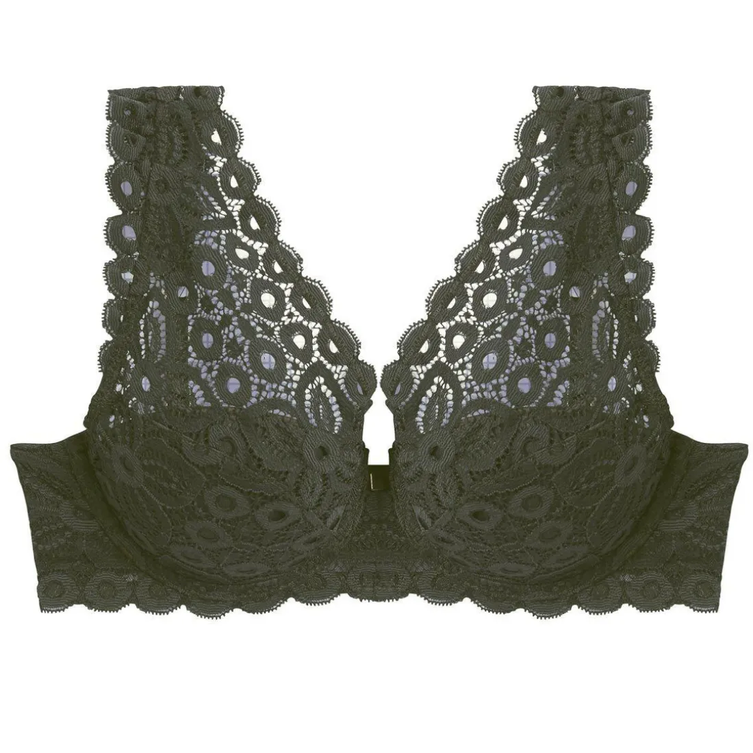 Soutien-gorge ampliforme coque moulée kaki Intrépide-vert