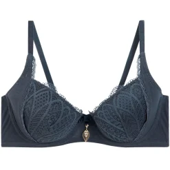 Soutien-gorge ampliforme coque moulée gris