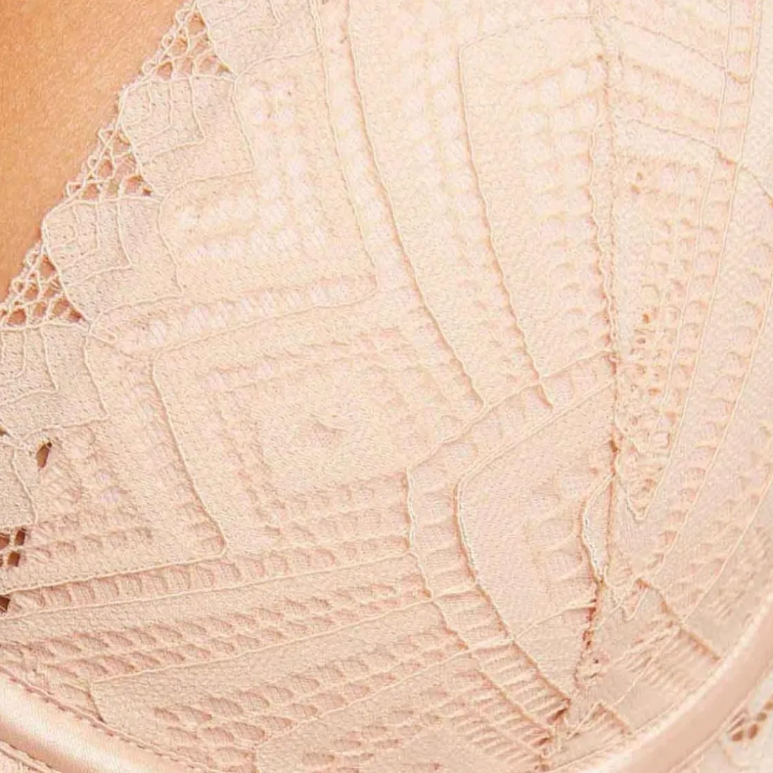 Soutien-gorge ampliforme coque moulée chair Nina beige