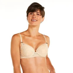 Soutien-gorge ampliforme coque moulée nude Apologie beige