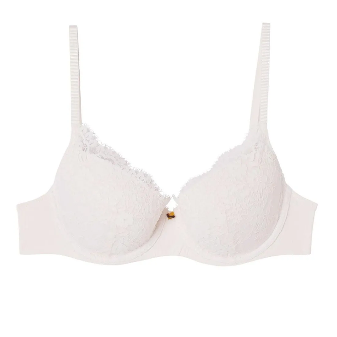 Soutien-gorge ampliforme coque moulée ivoire Gaïa beige
