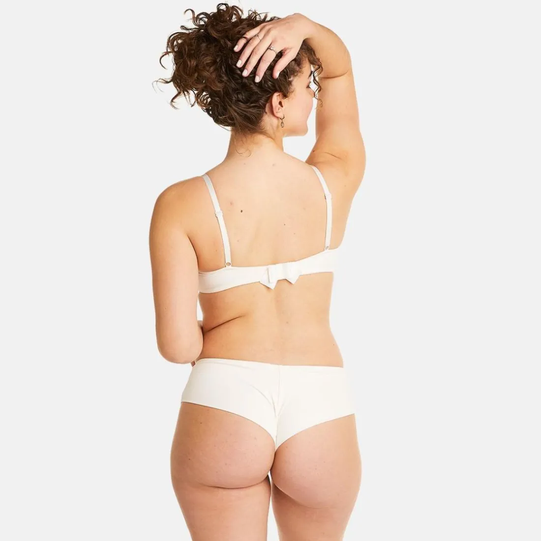 Soutien-gorge ampliforme coque moulée ivoire Gaïa beige