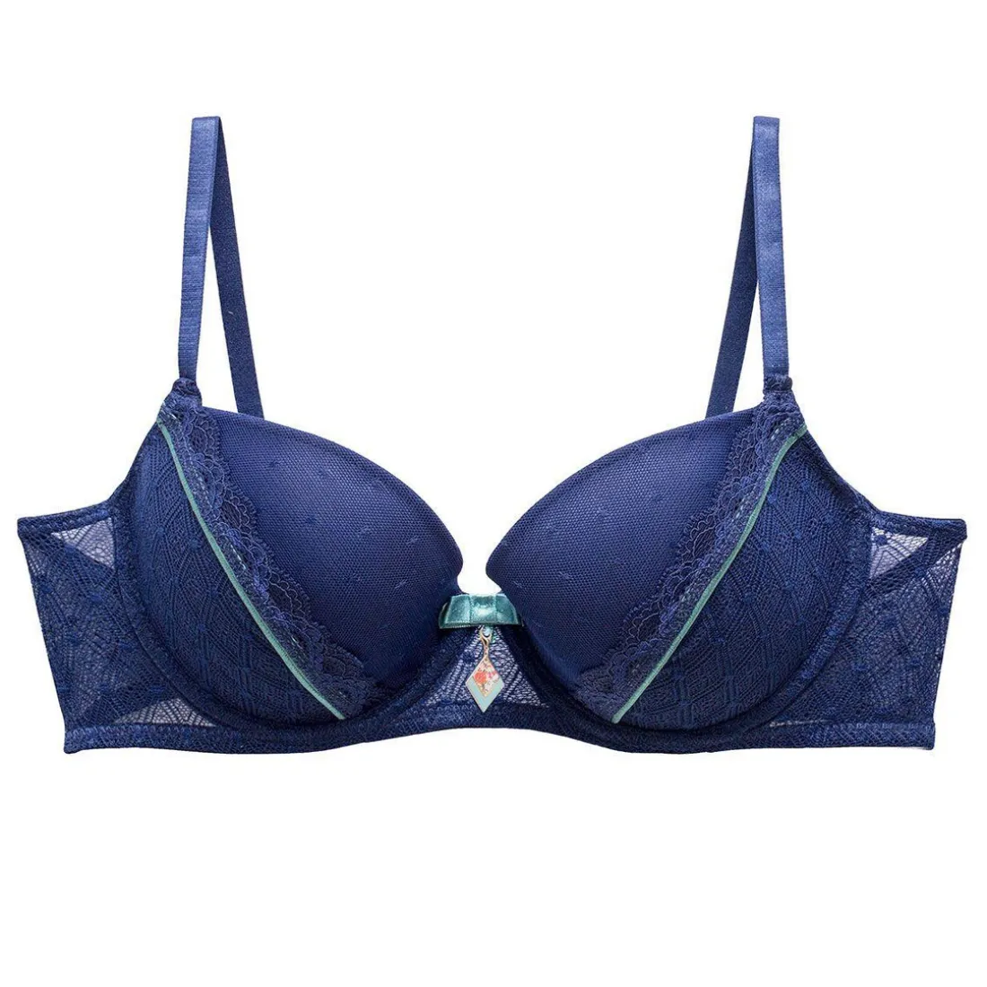 Soutien-gorge ampliforme marine Reveil