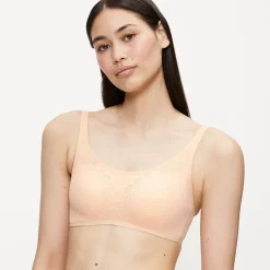 Soutien-gorge ampliforme sans armatures - Beige Fit Smart P EX