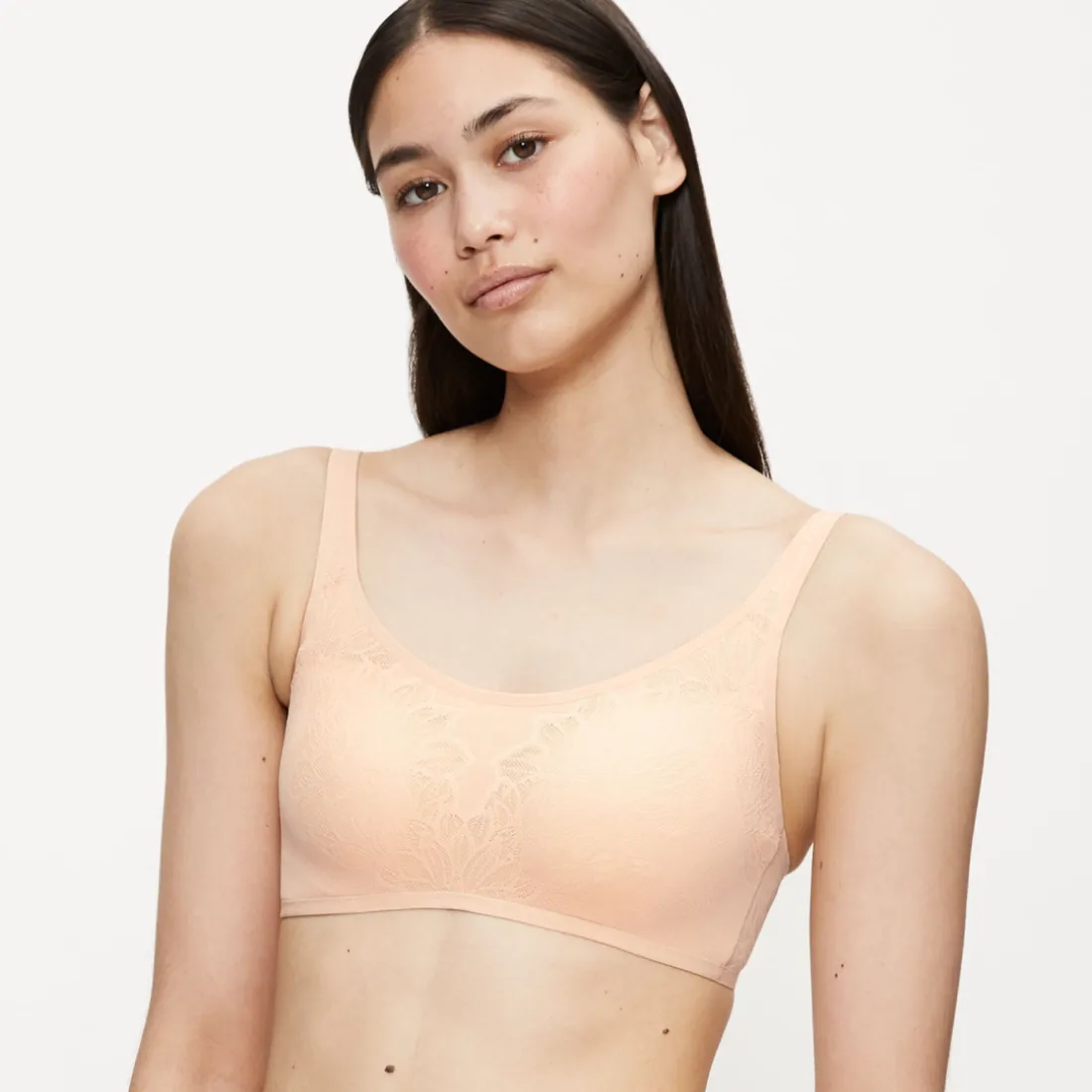 Soutien-gorge ampliforme sans armatures - Beige Fit Smart P EX