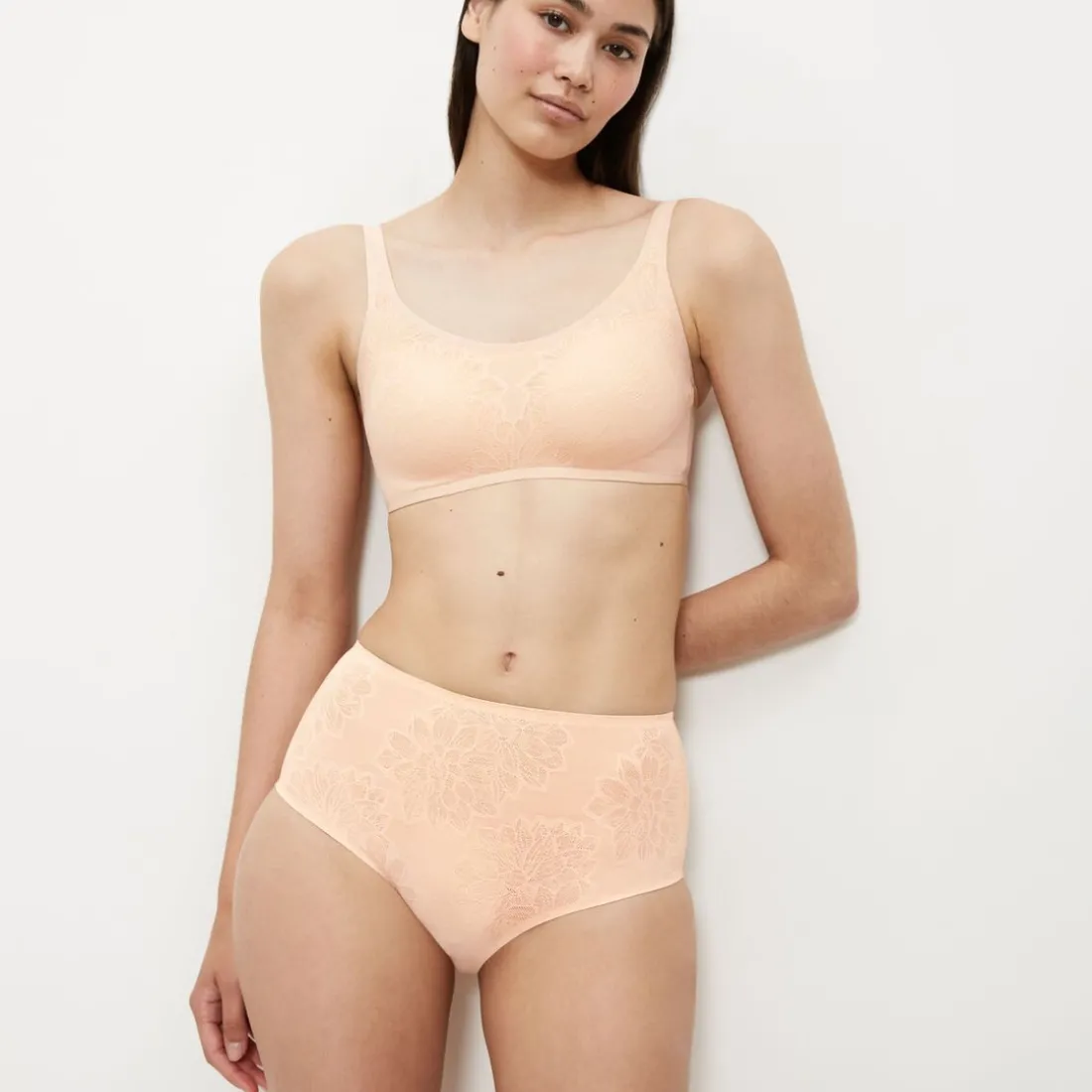 Soutien-gorge ampliforme sans armatures - Beige Fit Smart P EX