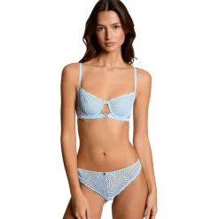Soutien-gorge armatures bleu Garance