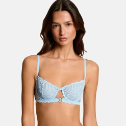 Soutien-gorge armatures bleu Garance