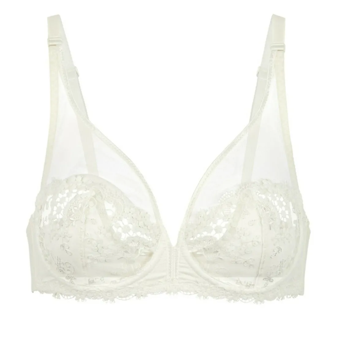 Soutien-gorge armatures décolleté plongeant