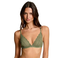 Soutien-gorge armatures kaki Lorie vert