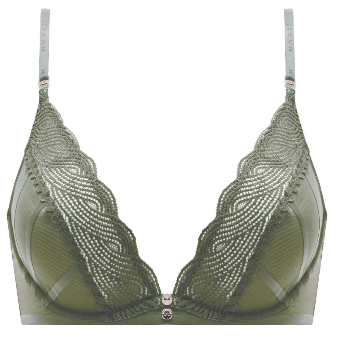 Soutien-gorge armatures kaki Lorie vert
